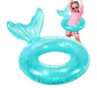 Mermaid Swim Ring - PVC Inflatable 90x60cm | Floating Pool Raft, Swim Trainer For, Kids Water Fun, Beach Toy For Summer Pool, Puddles, Lake Play And Water Recreation