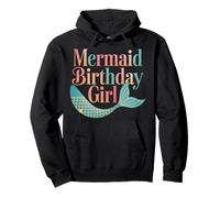 Mermaid Tail Mermaid Birthday Girl Birthdayparty Pullover Hoodie