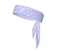 Mermaid Tattoo Tennis Headband, adiustable Sweatband, Perfect for Fitness, Basketball and Running.
