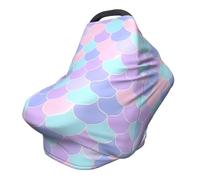 Mermaid tattoo Versatile full-print Stroller Chair Cover/Nursing Cover, specially designed for your baby