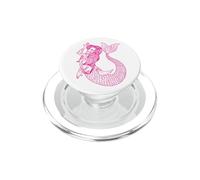 Mermaid Tattoo Vintage Mermaid Adult PopSockets PopGrip for MagSafe