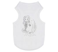 'Mermaid Under The Sea' Pet Dog/Cat T-Shirt (PT00061585)