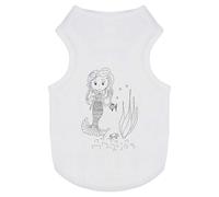 'Mermaid Under The Sea' Pet Dog/Cat T-Shirt (PT00061587)