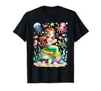 Mermaid Vibe Squad Party Birthday Girl Toddler Women T-Shirt