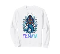 Mermaid YEMAYA Ocean Goddess Yemaya Santeria Sweatshirt