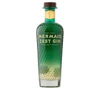 Mermaid Zest Gin - Smooth, Refreshing & Zesty - Vegan & Gluten Free, 70cl