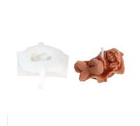Mermaids Silicone Mold Human Girl Soap Resin Plaster Cake Chocolate Making Sleep Girl Statue Desktop Decor Silicone Mold