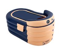 Mermajestic 1.4m Inflatable Bathtub for Adults Bath, 220lbs Capacity, 4 Layer Insulation, Inflatable Bath for hot & Cold Baths, Anti-Slippery Inflatable Pool for Home, Travel, and Outdoor