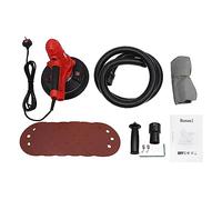 Mermajestic 1200W Handheld Drywall Sander, Electric Wall Sanders with LED Light, Vacuum System, Variable Speed, Sandeing Machine for Plasterboard, Putty, and Cement Walls, 6Pcs 180mm Sandpapers