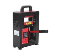 Mermajestic 900W Hydraulic Heat Press Machine, 14000psi Manual Heating Presser with Digital Control, 0-400℉ Rosin Press Extraction, Press Machine for DIY Leather Flower Plant