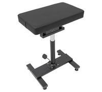 Mermajestic Armrest Tattoo Stand with Adjustable Height and Angle, Free Standing Tattoo Armrest Stand, Tattoo Armrest,Arm Leg Rest Stand with Anti-slip Mats, Artificial Leather Sponge Cushion Pad