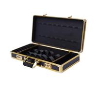 Mermajestic Barber Carrying Case, Stylist Tool Box with Secure Password Lock, Professional Salon Hair Cutting Grooming Kit Storage Organizer, Portable Barber Supplies, 55 x 27 x 10cm