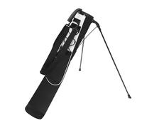 Mermajestic Golf Stand Carry Bag with Strap, Lightweight Portable Golf Bag, Bi-Directional Separator Design, Fits 3-5 Golf Clubs, for The Driving Range, Par 3 and Executive Courses