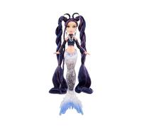 Mermaze Mermaidz Winter Waves - NERA - Includes Mermaid Fashion Doll, Colour Change Fin, Glitter-Filled Tail, and Accessories - For Kids and Collectors Ages 4+,Pink,purple