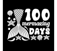 mermazing Days Typography Clever Quote Wall Vinyl Sticker Decor 64x83.5cm Art Mural Painting White