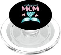 Mermom - Mermaid Mom - Ocean, Beach, Pool Party - Tail PopSockets PopGrip for MagSafe