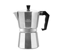 MERMOO YILAN Stovetop Coffee Maker 6cups Aluminium Moka Pot