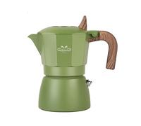 MERMOO YILAN Stovetop Espresso Maker 90ml 2 shots Double Valve Moka Pot Outdoor Camping Coffee Maker for Home, Office, Travel, Outdoor