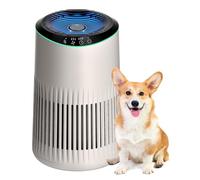 MERONTE Air Purifiers for Home, MR2566, Matte White,1 Pack+3 Modes