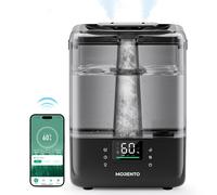 MERONTE Smart Humidifiers for Bedroom, Large Room, Home, 6 Liter, Top Fill Humidifier with Essential Oil Diffuser, Smart App and Voice Control, for