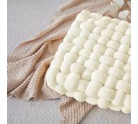 MEROPE, Polyester/Spandex Knot CushionPad, 40cm, white, 1pack