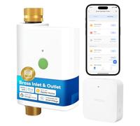 meross Connected Watering Timer with WiFi Hub, Automatic Watering Timer Compatible with Apple Home, Alexa and Google Home, Remote Control and Water Consumption Monitoring