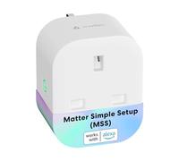 Meross Matter Smart Plug with Energy Monitoring & Simple Setup(MSS) Feature | Mini WiFi Plug works with Apple HomeKit, Alexa, Google Home, SmartThings, Remote Voice Control, 13A