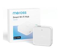 Meross MSH450 Smart Matter Hub with 110dB Alarm, Smart Home Bridge (2.4GHz WiFi & Ethernet Connection), Supports 32 Meross Devices, Apple HomeKit, Alexa & Google Home Compatible