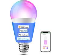 Meross Smart Bulb E27 RGBWW Alexa HomeKit Google Dimmable 9W LED Light Bulb 1-Pa