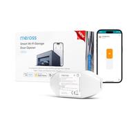 Meross Smart Garage Door Opener Remote, Compatible with CarPlay, Apple HomeKit, Siri, Alexa, and Google, Universal WiFi Garage Door Controller with Notification, Voice Control, Auto Close and Timer