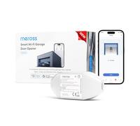 Meross Smart Garage Door Opener, Voice/Remote Control, Auto Close, with Timer, Add-On to Existing Garage Opener, Compatible with Amazon Alexa, Google Assistant, SmartThings, 2.4GHz WiFi Only
