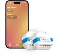 Meross Smart Light Switch Module, DIY Wall Switch Module, Wireless Relay Smart Switch works with Apple HomeKit, Alexa, Google, Remote and Voice Control, No Hub Required, 2.4GHz, 10A, 2 Pack