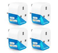 Meross Smart Plug Mini - WiFi Plugs Compatible with HomeKit, Alexa, Google Home,SmartThings Wireless Remote Control, 13A, 4 Packs