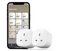 Meross Smart Plug Works with Apple HomeKit Meross WiFi Plug Compatible with Alexa Siri and Google Home Wireless Remote Control Timer Switch, 2 Pack