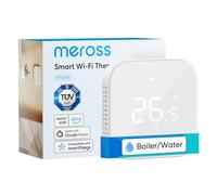 Meross Smart Thermostat Boiler Underfloor Heating WiFi Heating and Cooling Intelligent Wall Thermostat Voice Control Remote Control