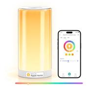 Meross Smart Lamp Bedside WiFi Lamp Support Apple HomeKit Alexa Google Assistant SmartThings, RGBWW Touch Lamp Dimmable Multicolour Voice Remote App Control (2.4GHz Only)