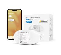 Meross WLAN Switch Works with Apple HomeKit, Smart Switch Remote Control with Siri Alexa, Google Assistant, SmartThings, DIY Smart for Electric Household Appliances