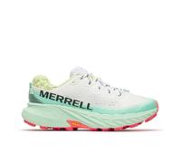 Merrell Women's Agility Peak 5 Trail Running Shoes, White/Celadon, 8.5