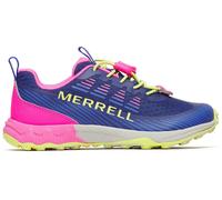 Merrell Agility Peak Junior Walking Shoes Blue Kids Offroad Hiking All-Terrain