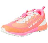 Merrell Girls Agility Peak Sneaker, Pink Orange, 2 UK
