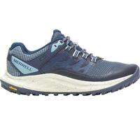 Merrell Antora 3 Womens Trail Running Shoes Blue Offroad Cushioned All-Terrain