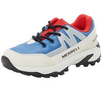 Merrell Boys Moab Speed 2 FST Wp Sneaker, Blue Red, 11 UK