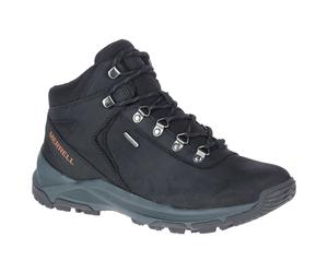Merrell Erie Mid Leather Waterproof Boots - Black