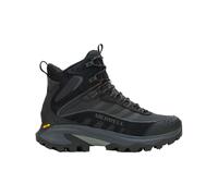 Merrell - Hiking shoes with PrimaLoft® - Moab Speed 2 Thermo Mid WP Triple Black for Men in Leather - Size 7,5 UK Black 7.5 UK