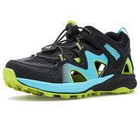 Merrell Hydro Force Unisex Kids Water Shoe Black/Blue/Lime, 12 Little Kid