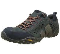 Merrell Men's Leather Intercept Natural Walking Shoes Blue Wing J559593 - UK 12