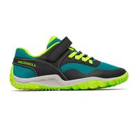 Merrell Trail Glove 7 A/C Sneaker, Black/Teal/Lime, 6 UK