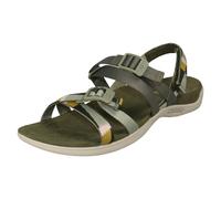 Merrell Ladies Merrell Casual Strappy Sandals District 3 Backstrap Web - Tea - UK 3