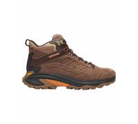 Merrell - Leather hiking shoes - Moab Speed 2 Ltr Mid Wp Mole for Men in Leather - Size 42 - Brown Brown 42