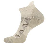 Merrell Men's and Women's Moab Hiking Midweight Cushion Coolmax Moisture Wicking and Blister Protection Low Cut Tab Sock 1 Pair Pack, Oat, Shoe Size: 10-13